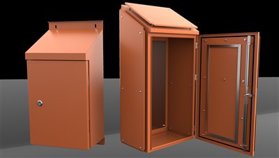 Metal Enclosure For Desert Environment